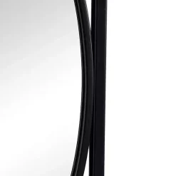 Kirklands Home Black Metal Geometric Wall Mirrors, Set of 3 Outlet