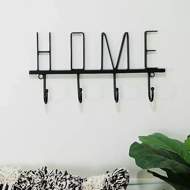 Kirklands Home Black Metal Home Wall Hooks Sale