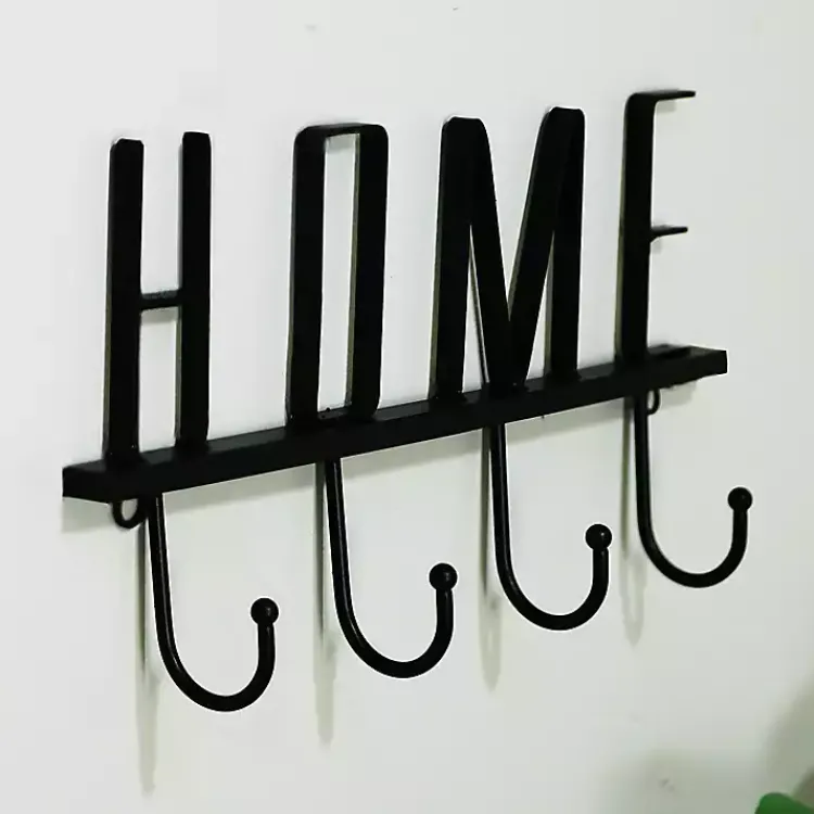 Kirklands Home Black Metal Home Wall Hooks Sale