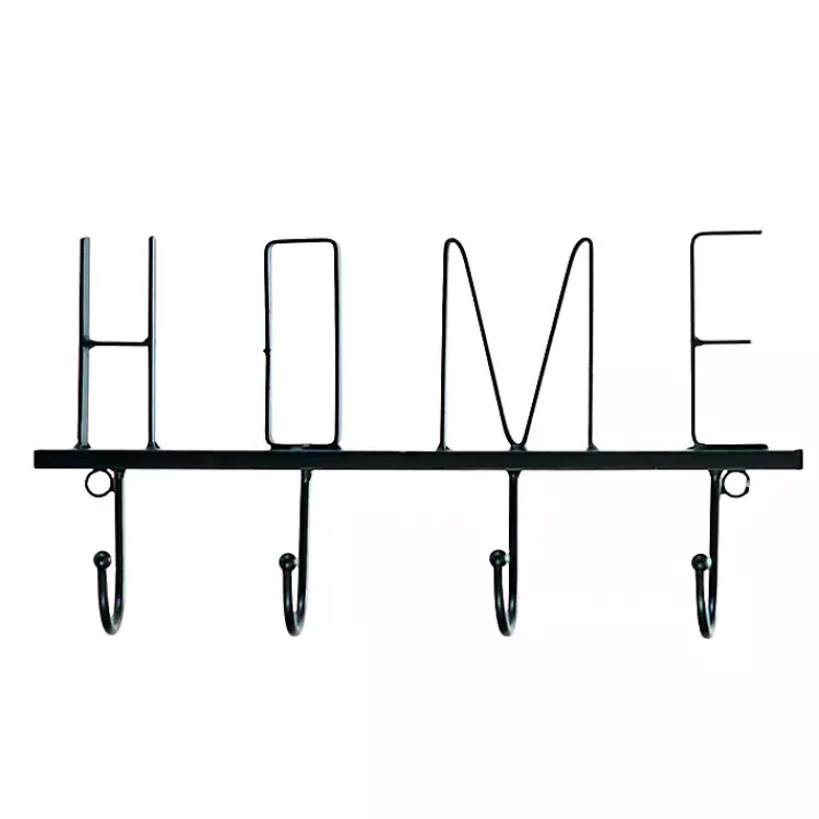 Kirklands Home Black Metal Home Wall Hooks Sale