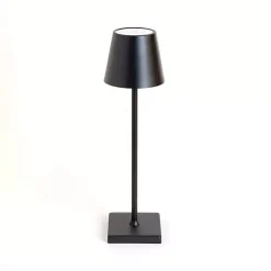 Kirklands Home Metal LED Cordless Touch Lamp Black Clearance