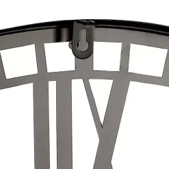 Kirklands Home Black Metal Open Frame Wall Clock Hot