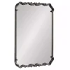 Kirklands Home Black Metal Ornamental Wall Mirror Hot