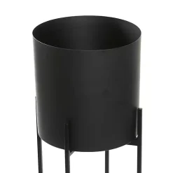 Kirklands Home Metal Plant Stands with Shelves, Set of 2 Black Sale