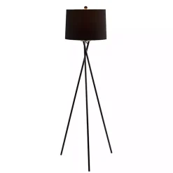 Kirklands Home Metal Tripod Twist Floor Lamp Black Clearance