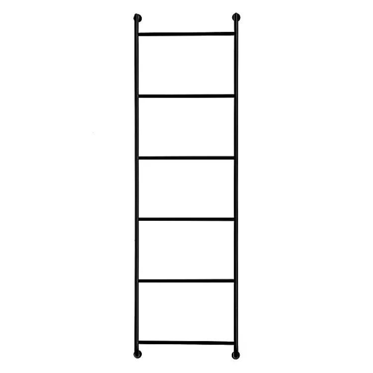 Kirklands Home Metal Wall Ladder Black Sale
