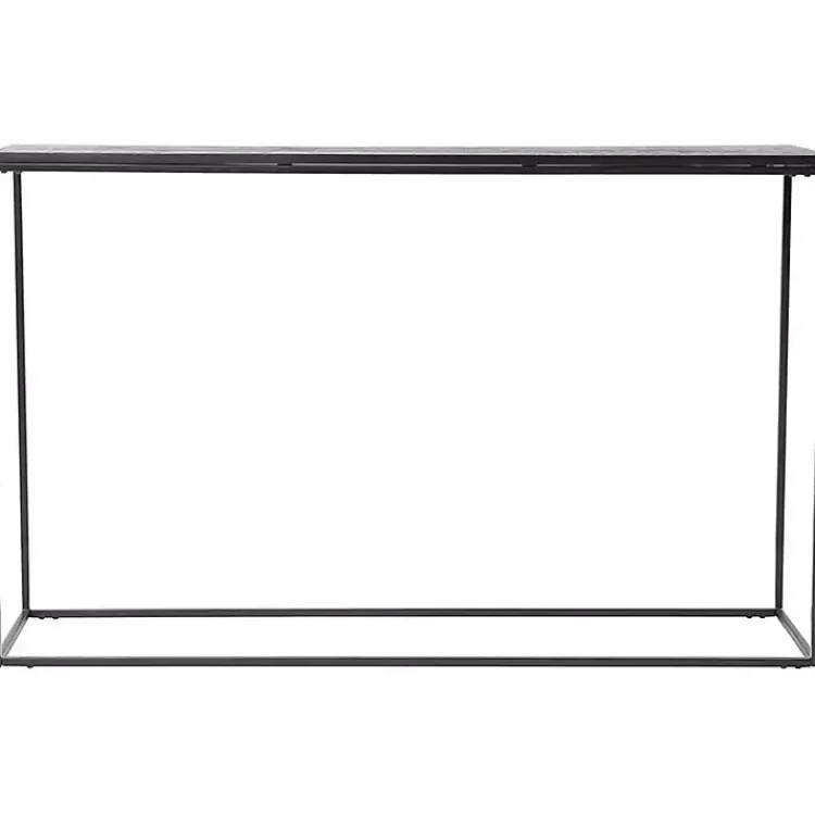 Kirklands Home Metal Wire Frame Console Table Black Clearance