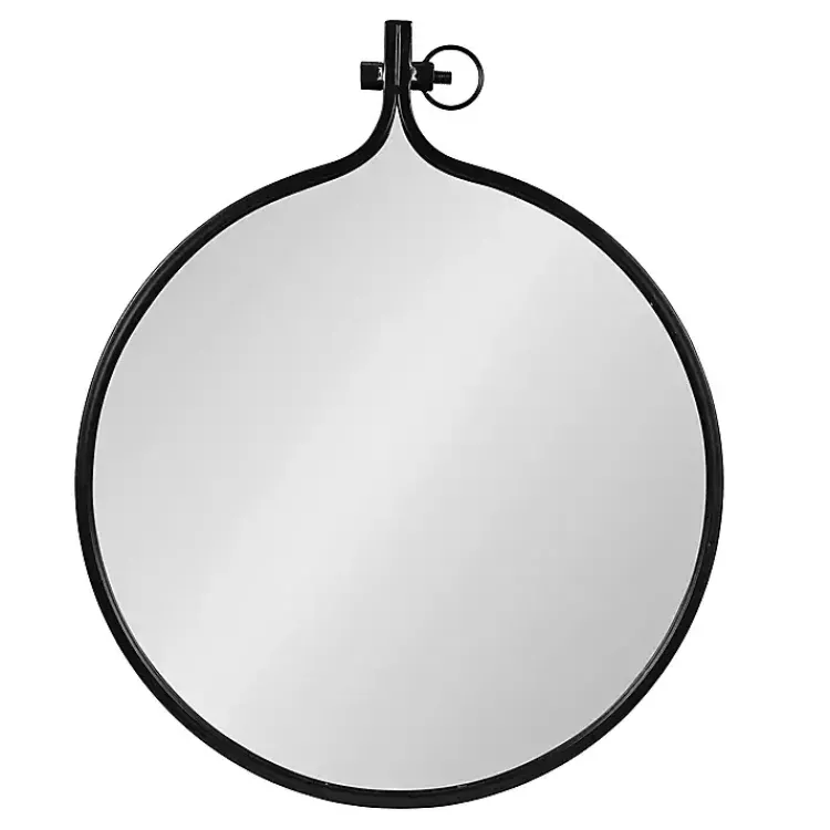 Kirklands Home Metal Yitro Wall Mirror Black Hot