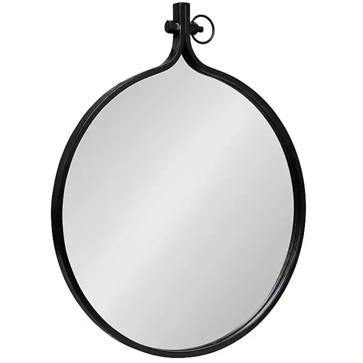 Kirklands Home Metal Yitro Wall Mirror Black Hot