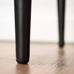Kirklands Home Mid-Century Modern Accent Table Black