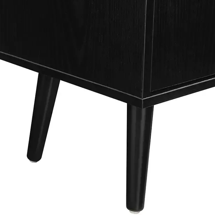 Kirklands Home Mid-Century Modern Cubby Cabinet Black Online