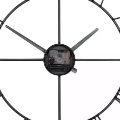 Kirklands Home Minimal Square Open Face Clock Black Online