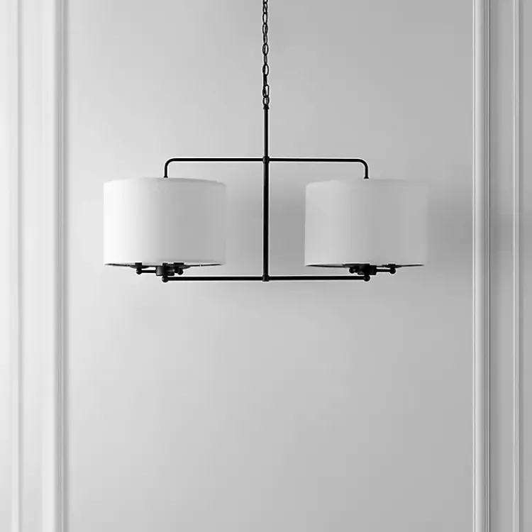 Kirklands Home Black Modern Cluster Chandelier Outlet