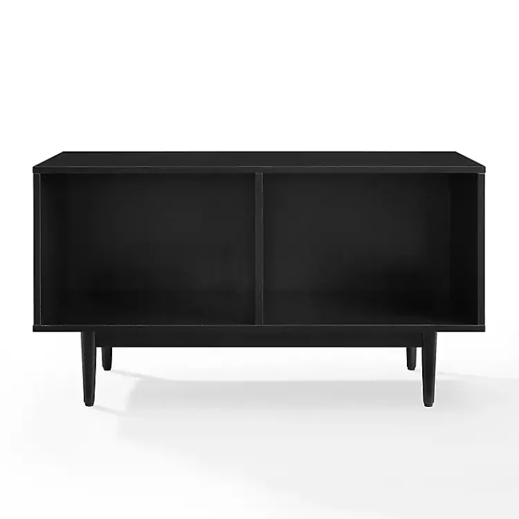 Kirklands Home Black Modern Wood Console Table, 40 in.