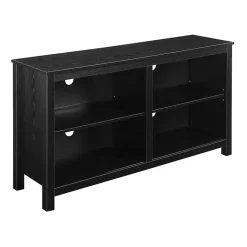 Kirklands Home Montana 4-Shelf Media Cabinet Black Best