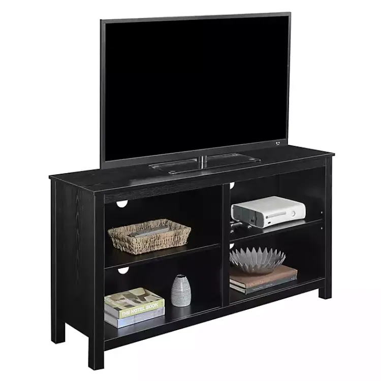 Kirklands Home Montana 4-Shelf Media Cabinet Black Best