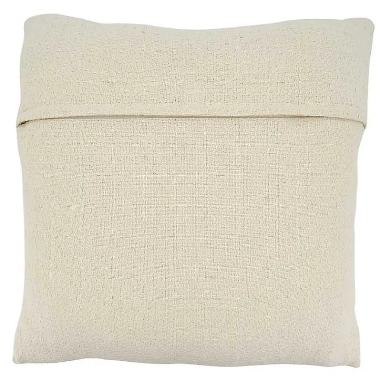 Pillows>Kirklands Home Black Mudcloth Cotton Throw Pillow