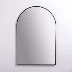 Kirklands Home Nouveau Linear Arch Mirror Black New