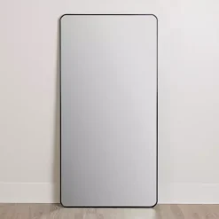 Kirklands Home Black Nouveau Linear Leaner Mirror Sale