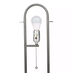 Kirklands Home Open Metal Loop Table Lamp Black Hot