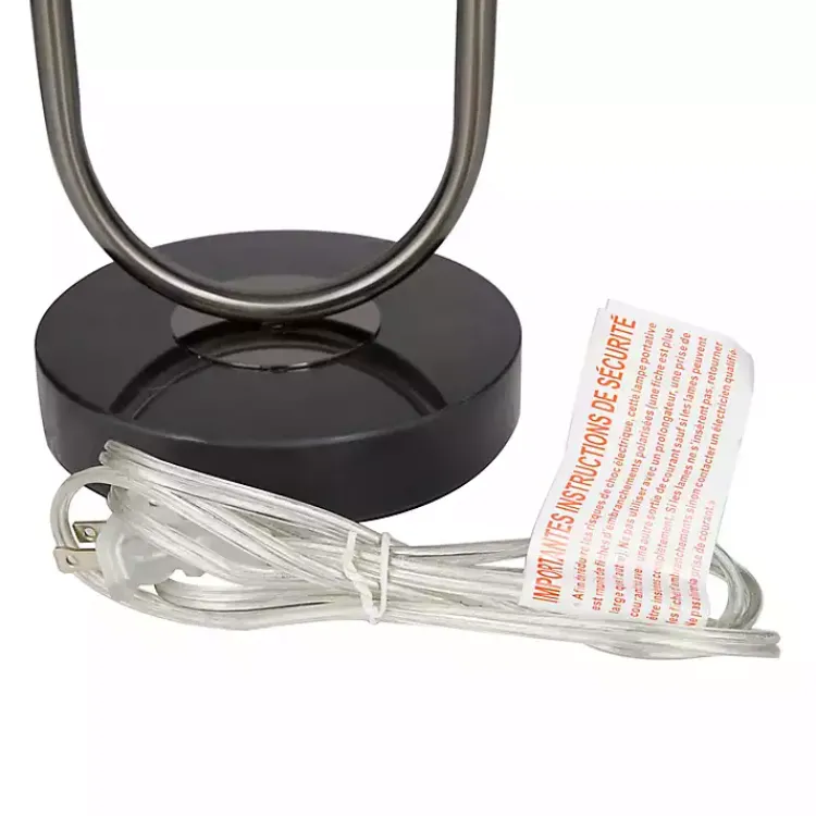 Kirklands Home Open Metal Loop Table Lamp Black Hot