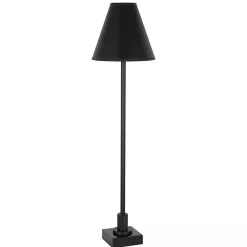 Kirklands Home Pillar Buffet Lamps, Set of 2 Black Clearance