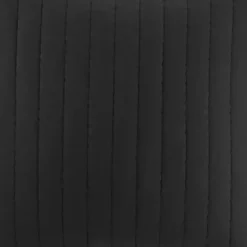 Kirklands Home Quilted Euro Sham Black Sale