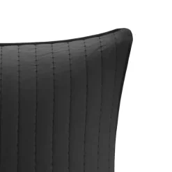 Kirklands Home Quilted Euro Sham Black Sale