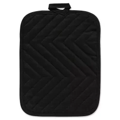 Kirklands Home Quilted 3-pc. Potholder Set Black Clearance