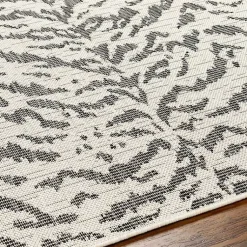 Kirklands Home Black Ravello Outdoor Rug, 5x7 Online