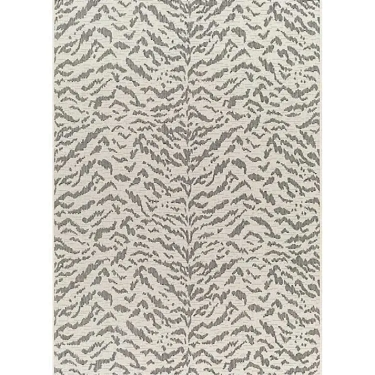 Kirklands Home Black Ravello Outdoor Rug, 6x9 Best