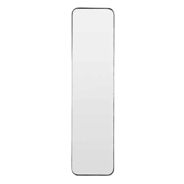 Kirklands Home Rectangle Beveled Wall Mirror Black New