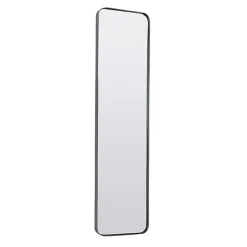 Kirklands Home Rectangle Beveled Wall Mirror Black New