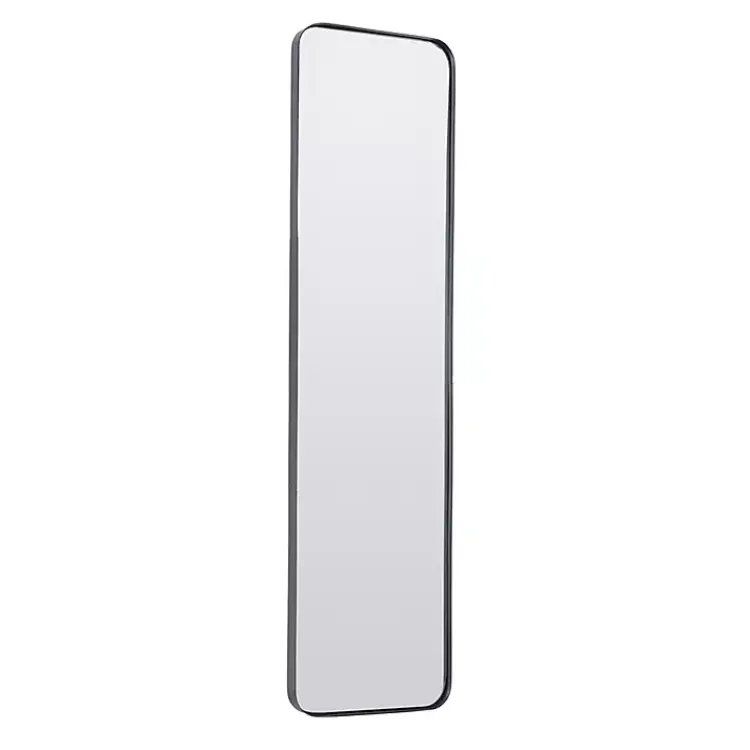 Kirklands Home Rectangle Beveled Wall Mirror Black New