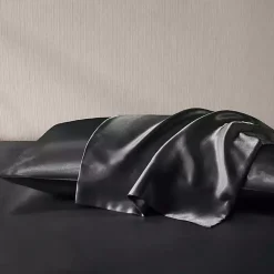 Kirklands Home Satin King 2-pc. Pillow Case Set Black Sale