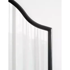 Kirklands Home Scalloped Arch Fellows Wall Mirror Black Discount