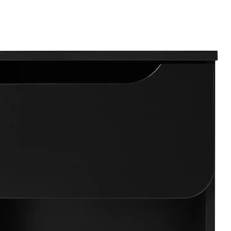 Kirklands Home Stanley Single Drawer Nightstand Black Online