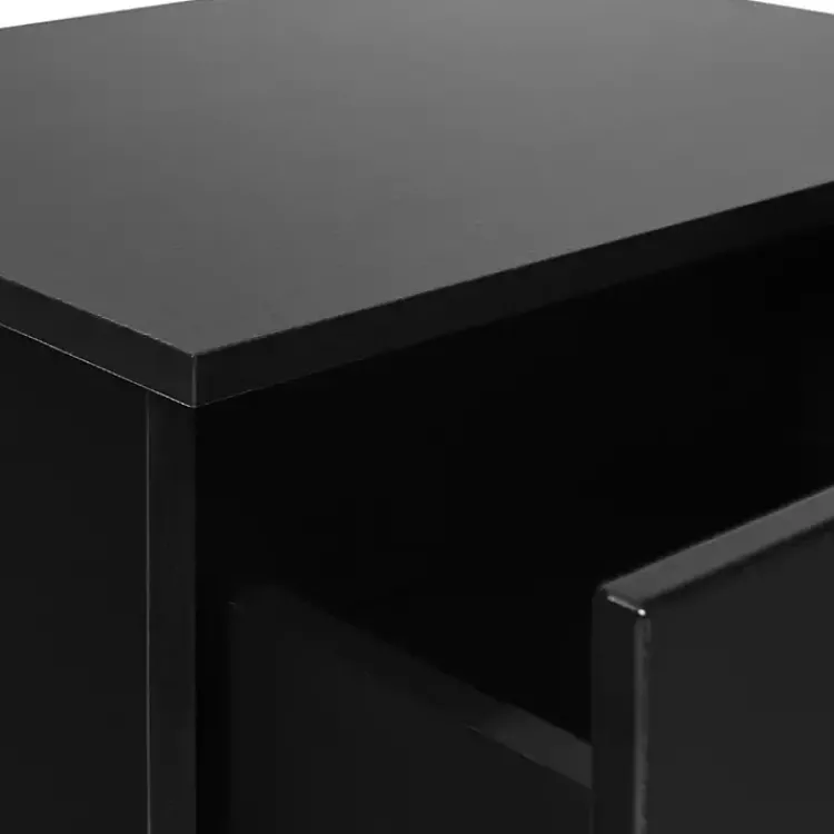 Kirklands Home Stanley Single Drawer Nightstand Black Online