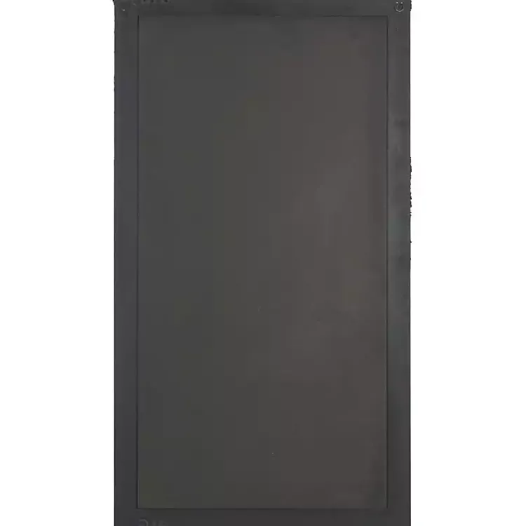 Kirklands Home Textured Zoelle Wall Mirror Black Clearance