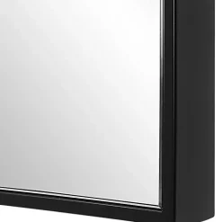 Kirklands Home Black Thin Frame Rectangle Wall Mirror Sale