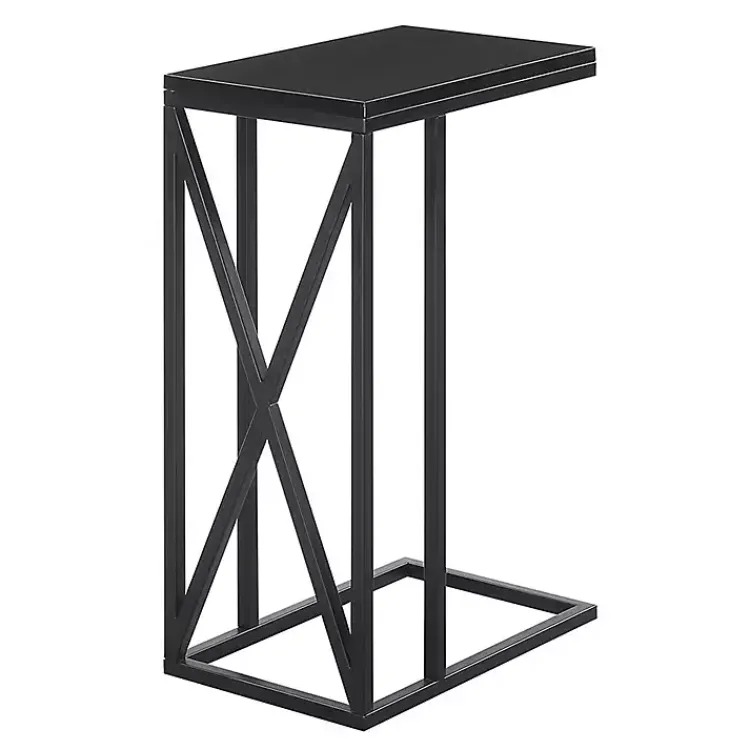 Kirklands Home Tucson C-Table Black Clearance