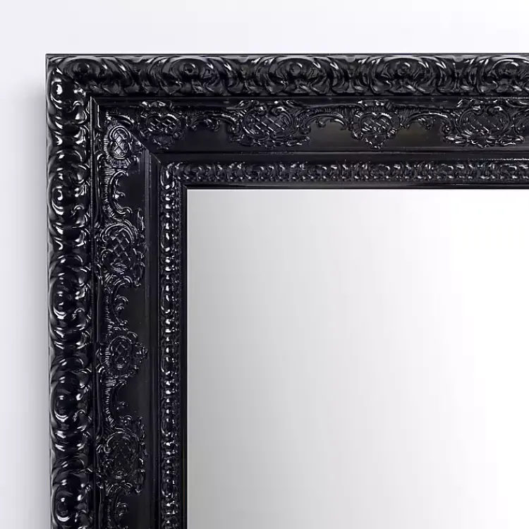 Kirklands Home Vintage Wall Mirror Black Online