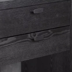 Kirklands Home Vivara 2-Drawer Nightstand Black Sale