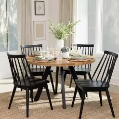 Kirklands Home Windsor Dining Chair Black Hot