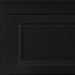 Kirklands Home Wood & Natural Rattan Small Cabinet Black Online
