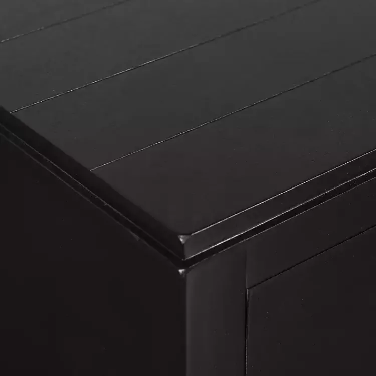 Kirklands Home Wood 2-Drawer Layla Console Table Black Discount