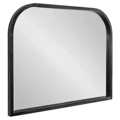 Kirklands Home Wood Frame Arch Wall Mirror Black Clearance