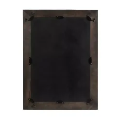 Kirklands Home Wood Ornate Carved Wall Mirror Black Best