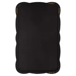 Kirklands Home Black Wood Scalloped Leigh Wall Mirror Discount
