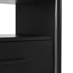 Kirklands Home Wood Spindle Leg Nightstand Black Sale
